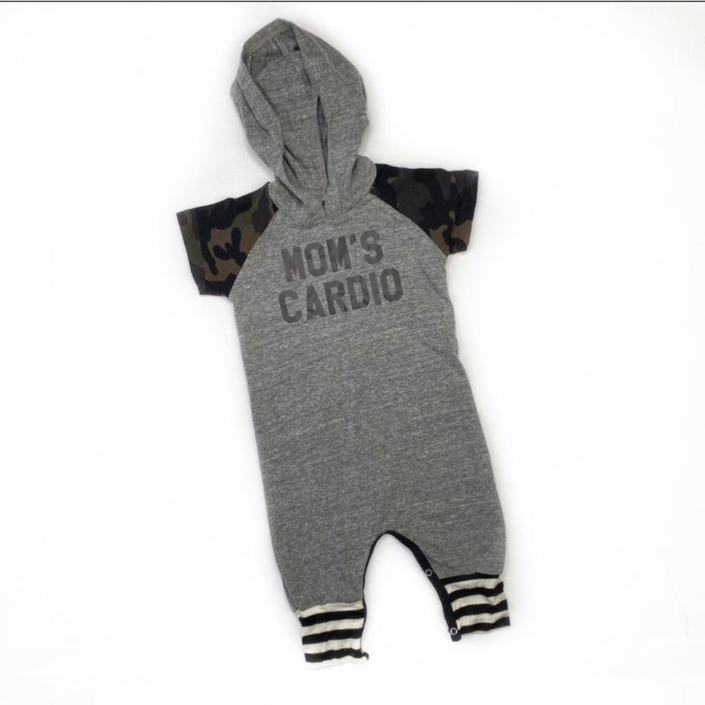 Million Polkadots Mom’s Cardio Hooded Onesie